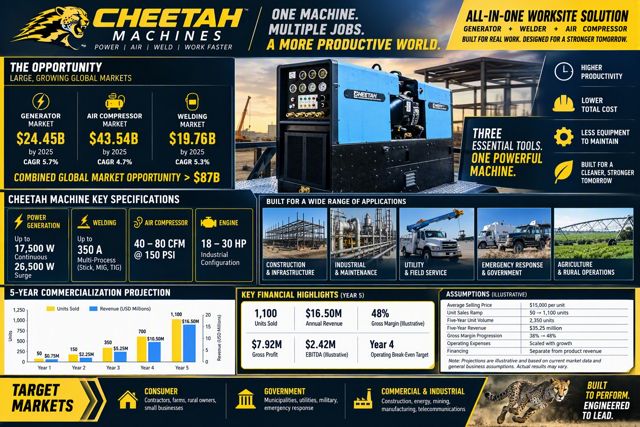 All-in-one worksite solution and market opportunity